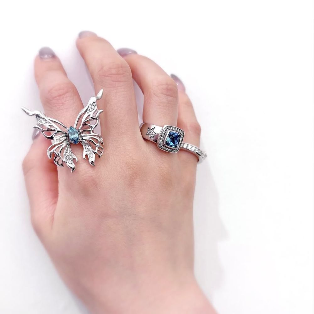 BABY M.TS リング(BLUE/PURPLE/PINK)