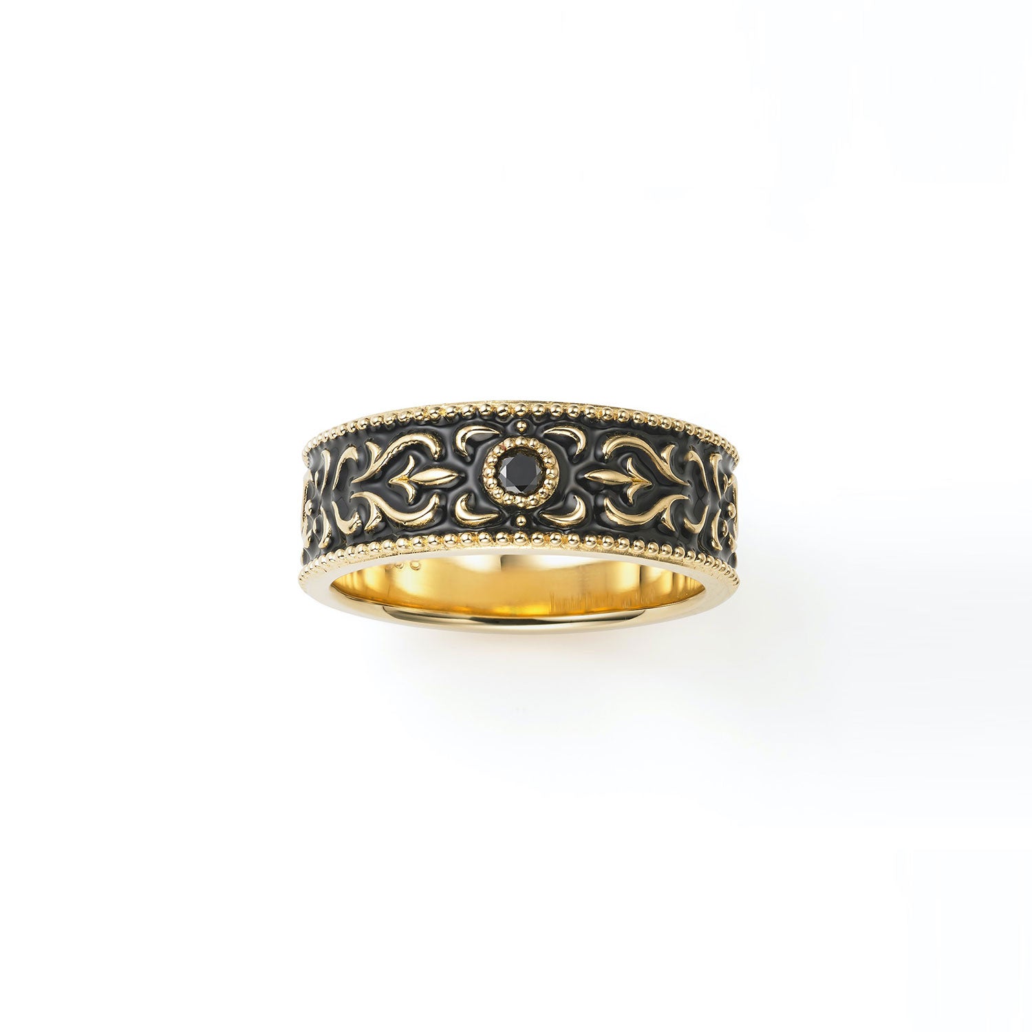 Love gun ring BLACK DIAMOND (April)