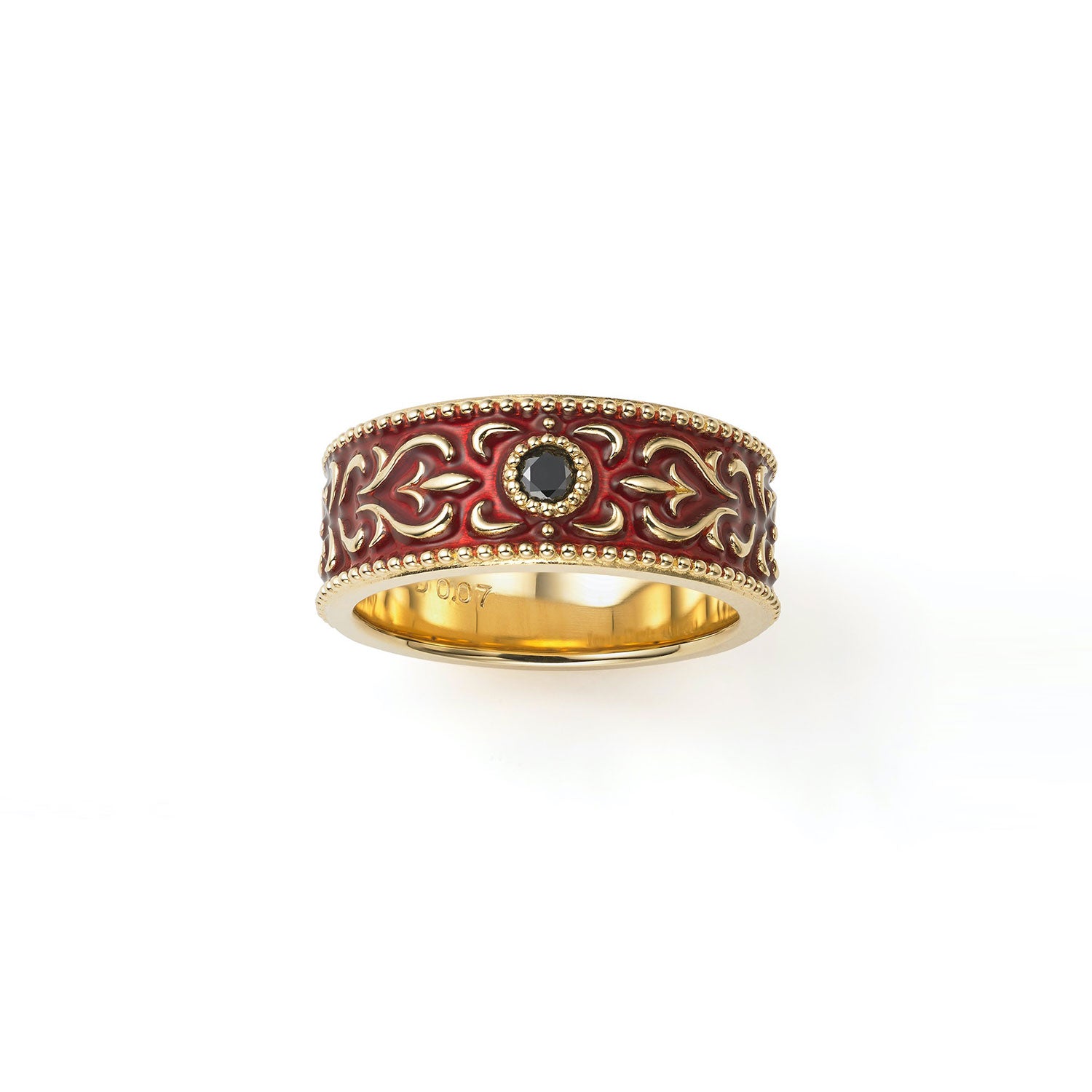 Love gun ring BLACK DIAMOND (April)