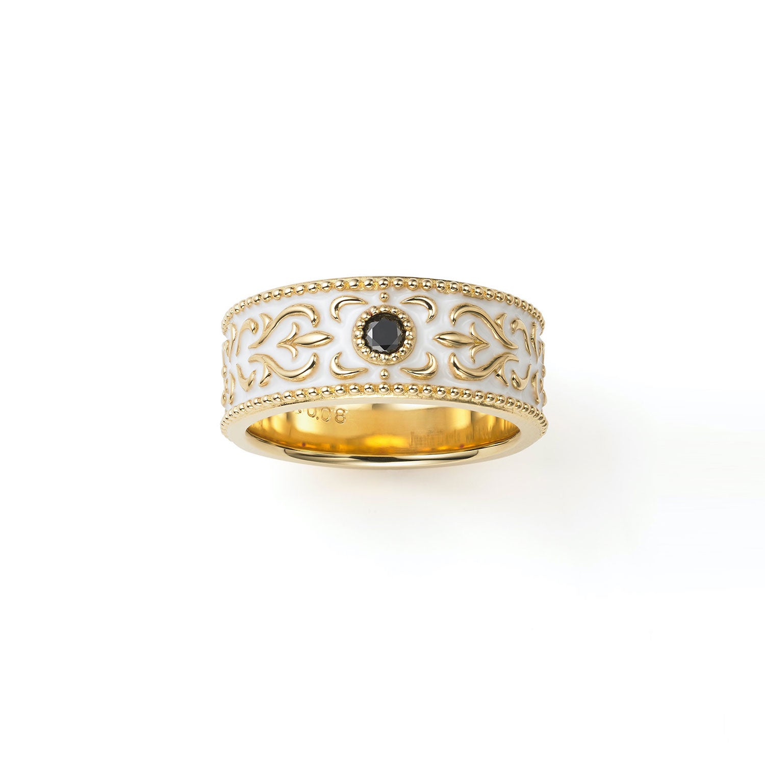 Love gun ring BLACK DIAMOND (April)