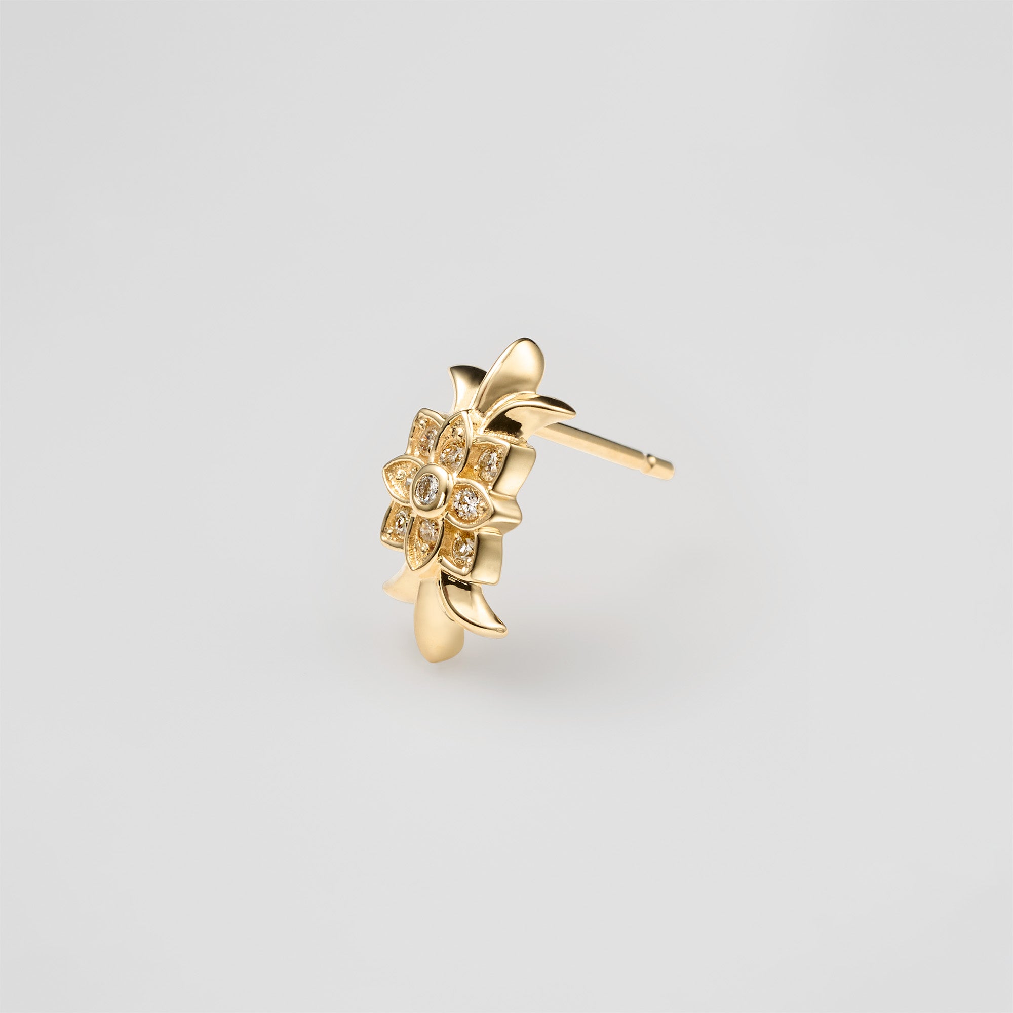 YOUR FLOWER Pierced Earrings
