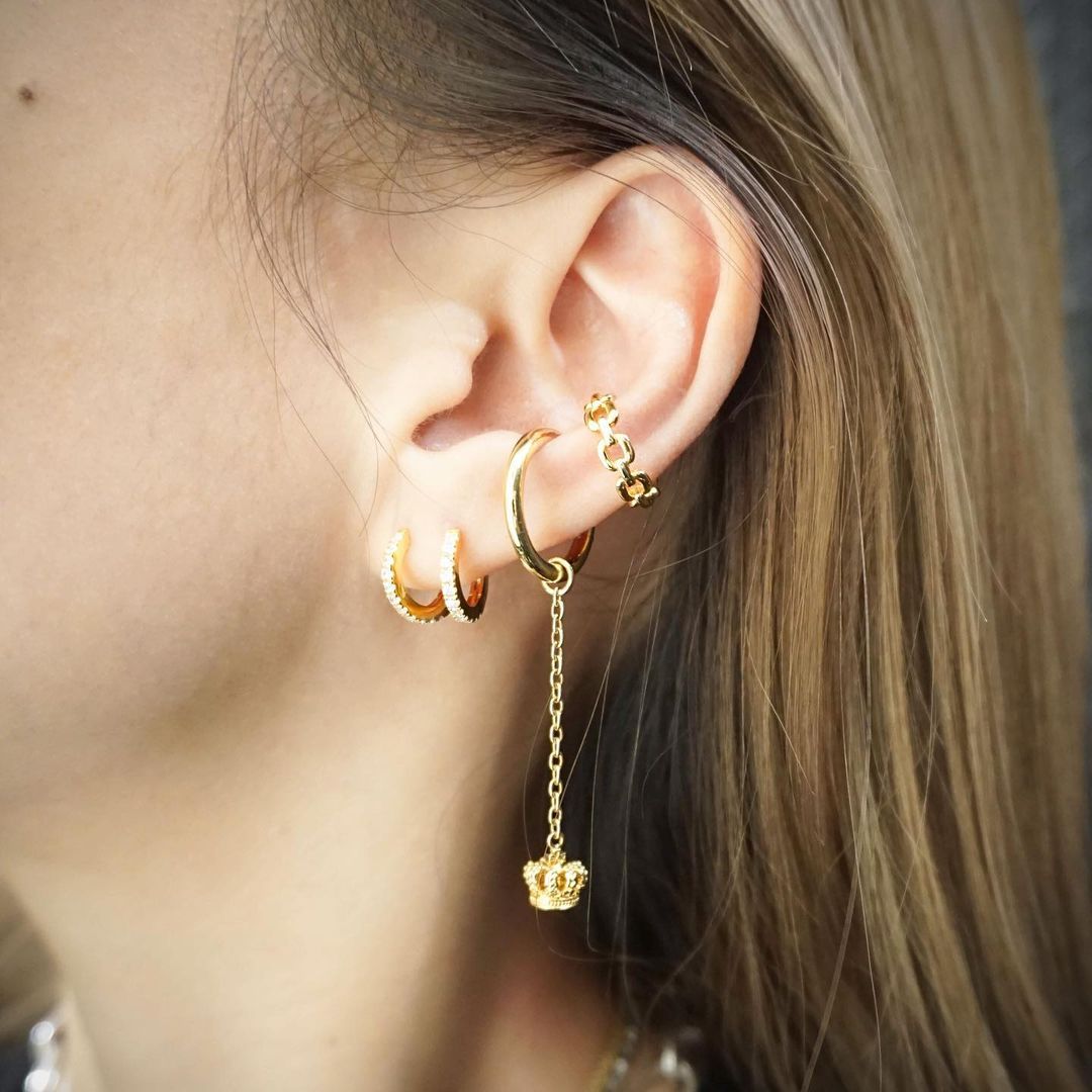 MERMAID KISS/STONE ピアス