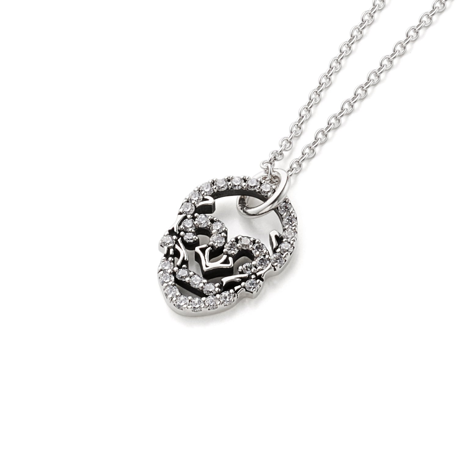 TINY HOLLOW SKULL ネックレス