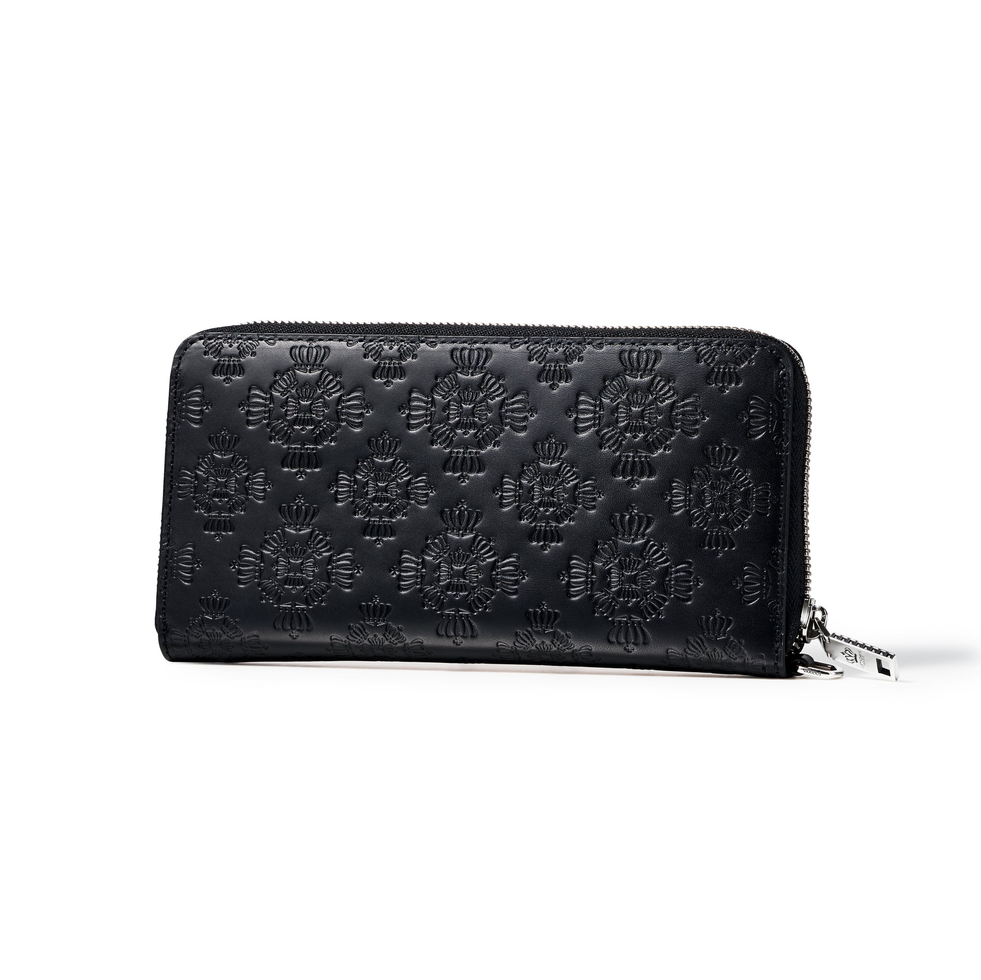 STEPHALIAM EMBOSS ROUND ZIP ウォレット