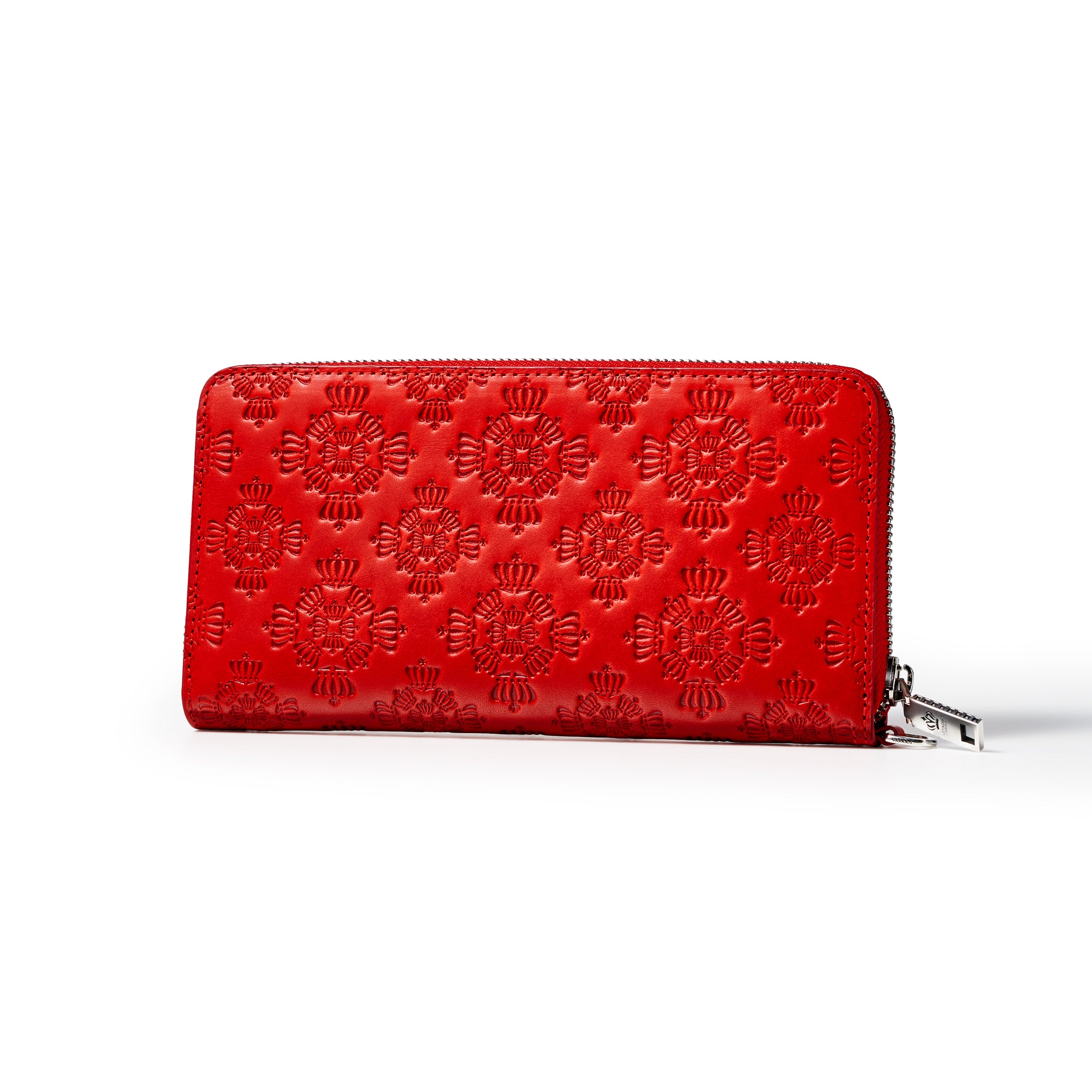 STEPHALIAM EMBOSS ROUND ZIP ウォレット