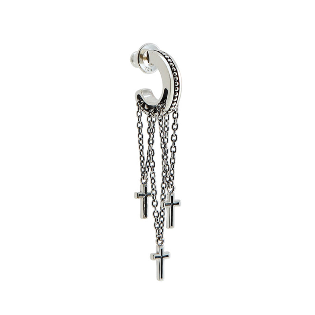 DANGLING CROSS ピアス