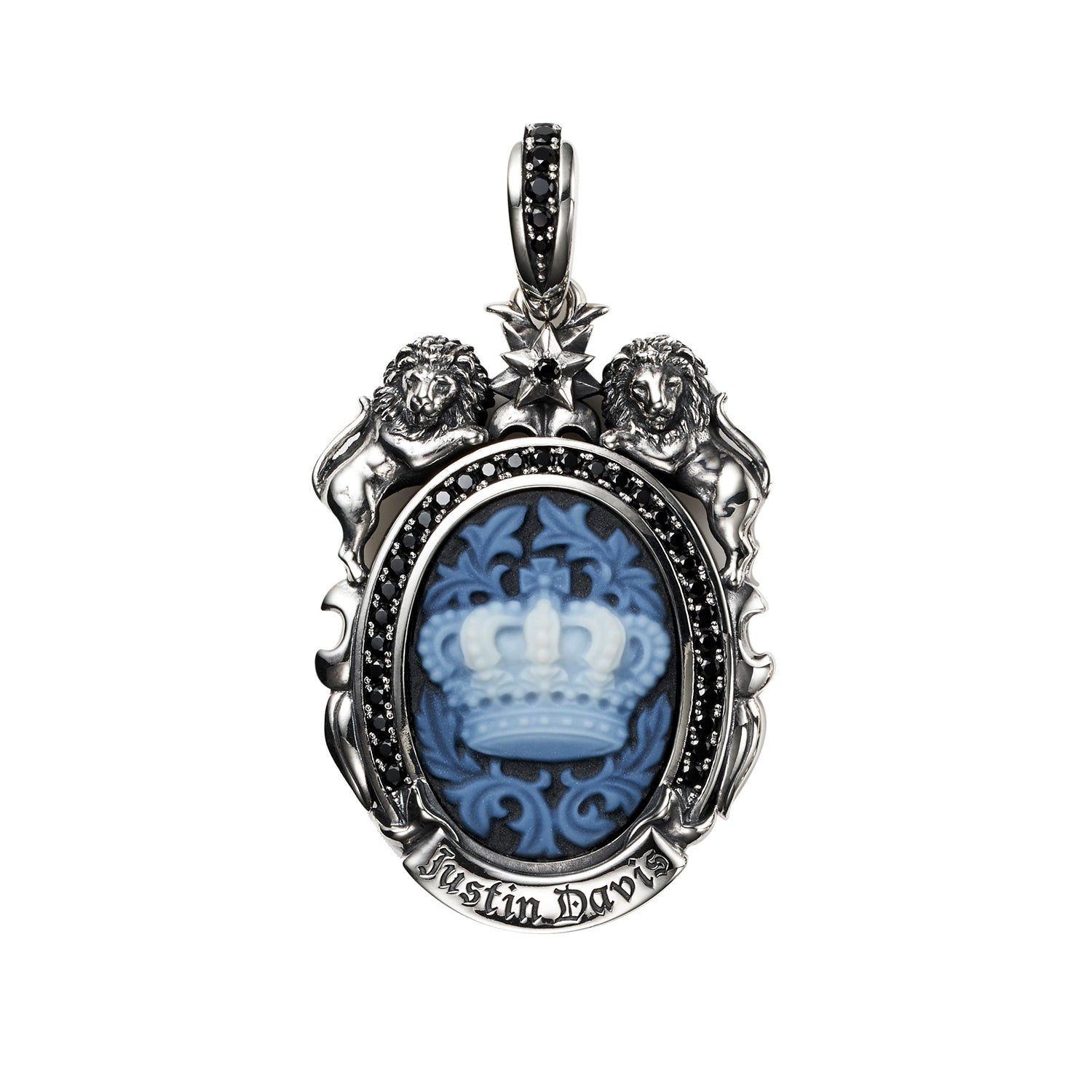 MASSIVE FURY Pendant Agate Cameo