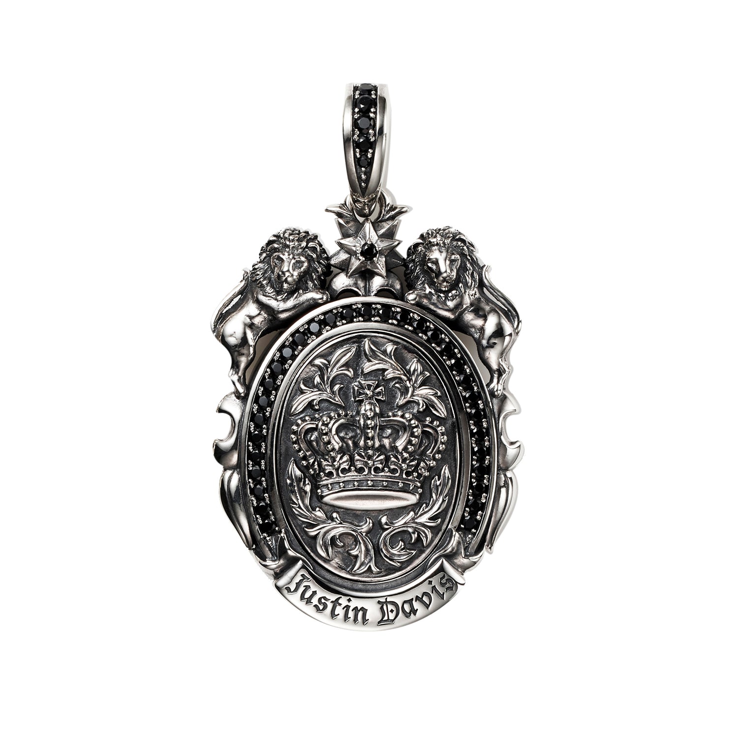MASSIVE FURY Pendant Silver Cameo