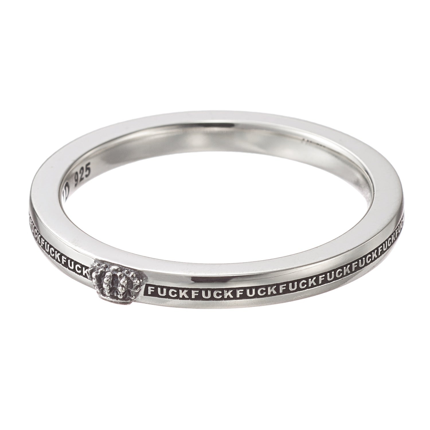 D-CIPHER リング 'FUCK'