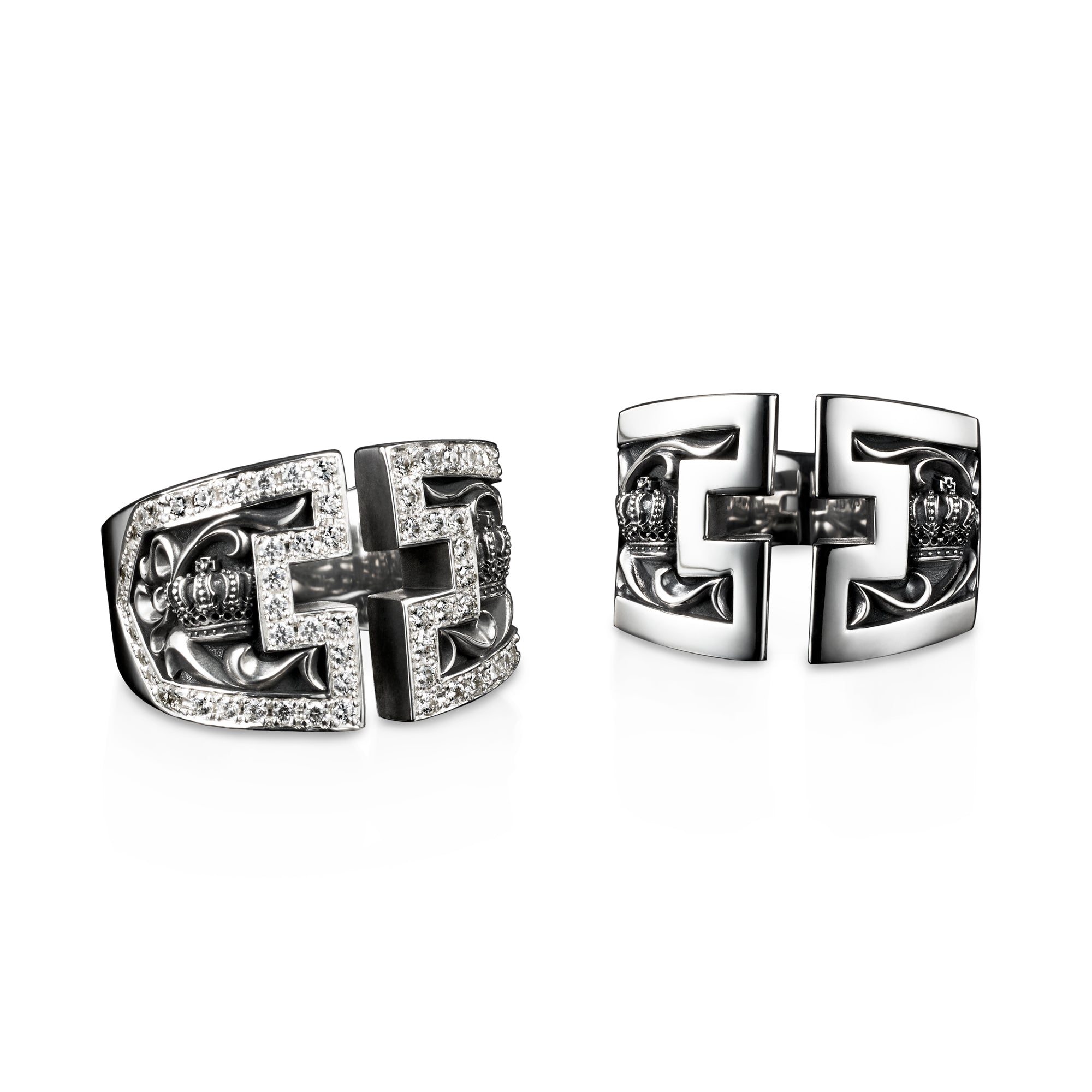 justin davis Stardust Cross Ring