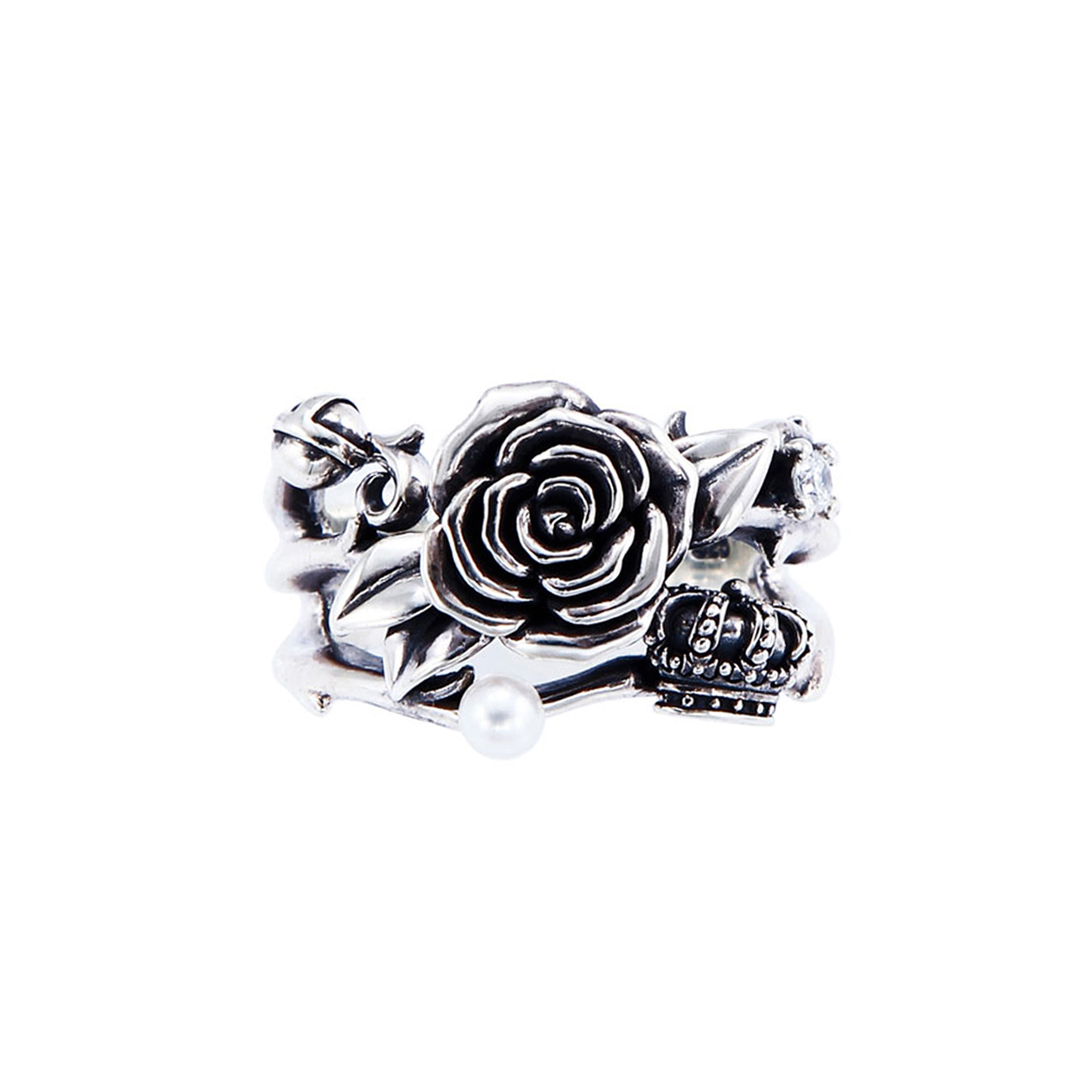 新品◆JUSTIN DAVIS◆SACRED ROSE◆薔薇クラウンリング◆8号 SACRED ROSE A リング | ジャスティン デイビス（JUSTIN DAVIS