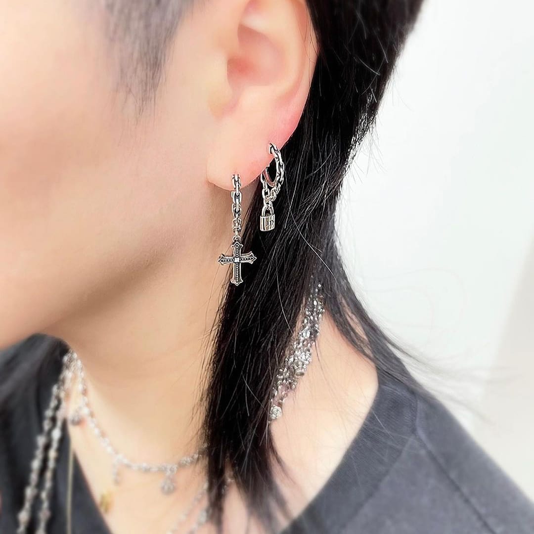 STAR JEWELRY K18 SV925 ハートロックリング - アクセサリー