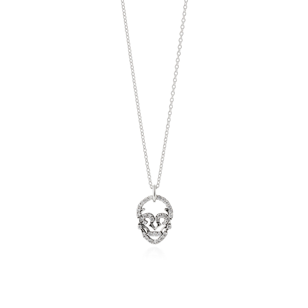 TINY HOLLOW SKULL ネックレス | ジャスティン デイビス（JUSTIN DAVIS 