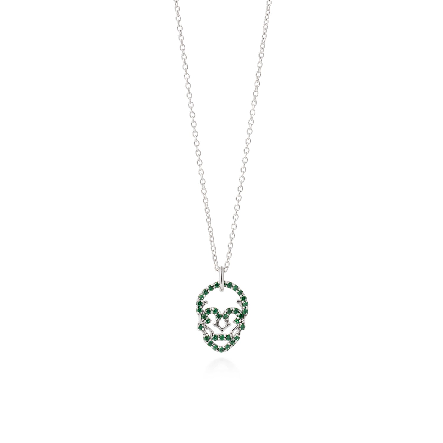 TINY HOLLOW SKULL ネックレス