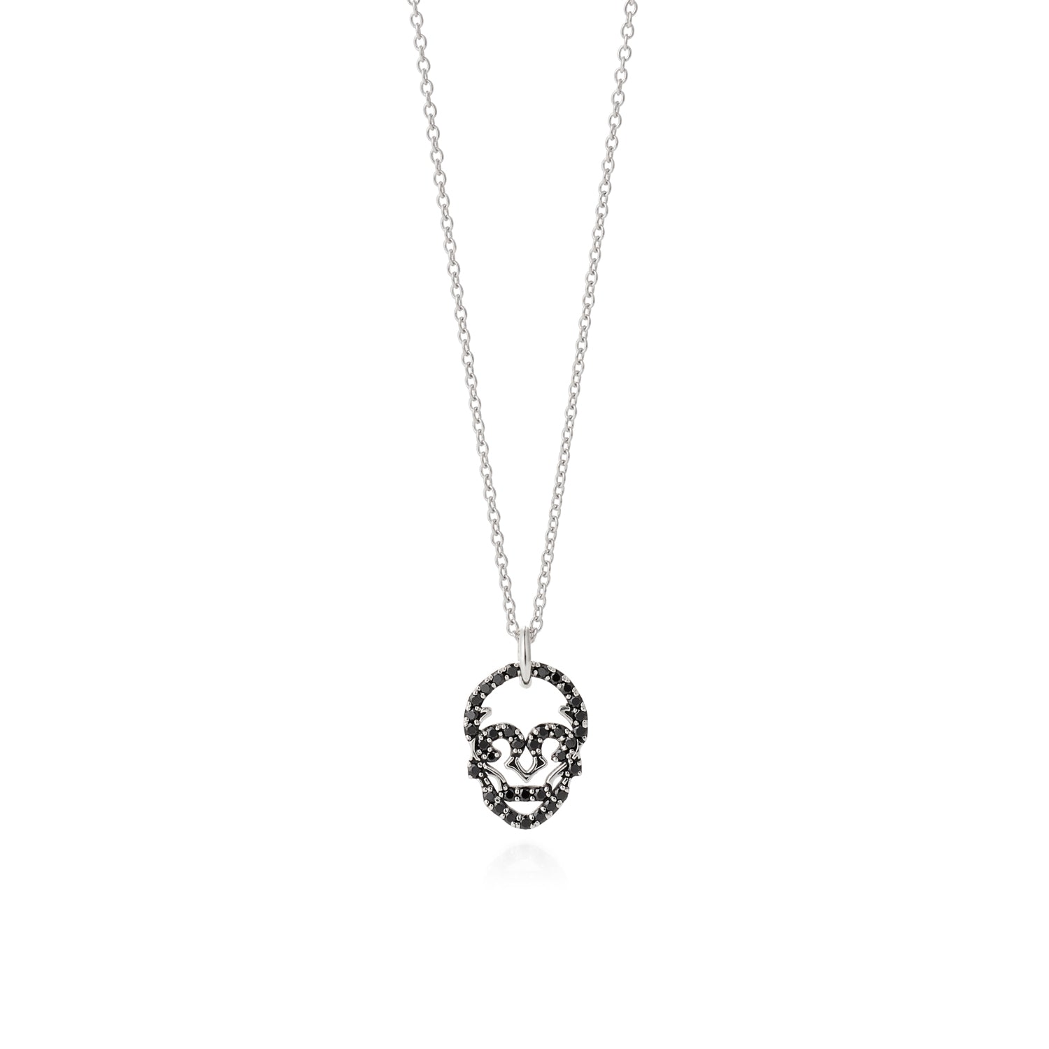 TINY HOLLOW SKULL ネックレス