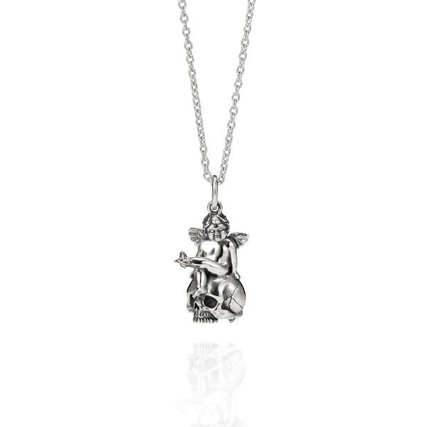 LOVE WARRIOR/SKULL ネックレス