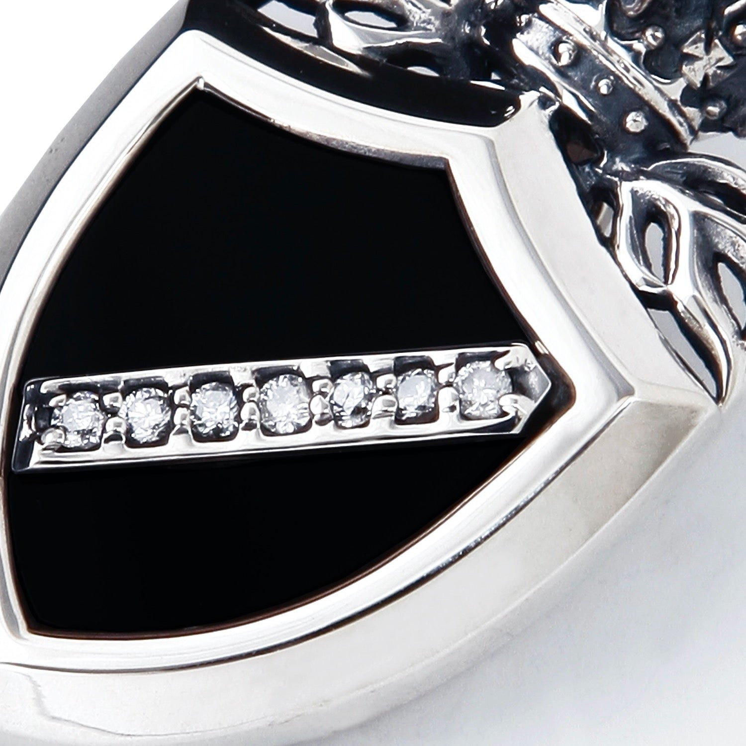 JustinDavis Crown Shield Pendant & Chain素材Silver925