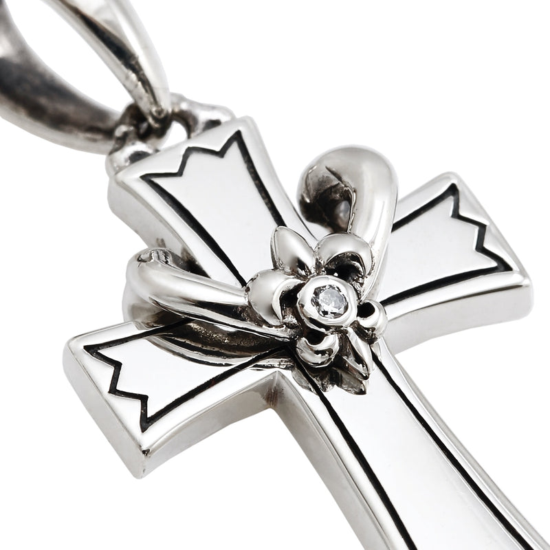 ジャスティンデイビス SPJ482 BABY HEART CROSS ペンダント クロス-