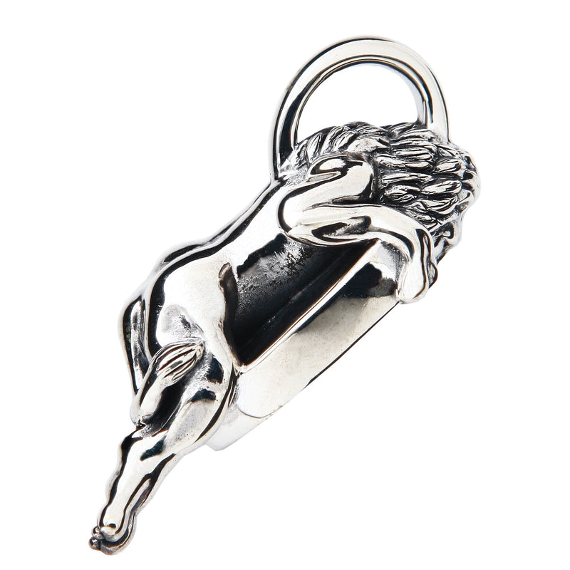 ジャスティンデイビス  SPJ523 Regal Lion Pendant シールドライオンモチーフネックレストップ  メンズ