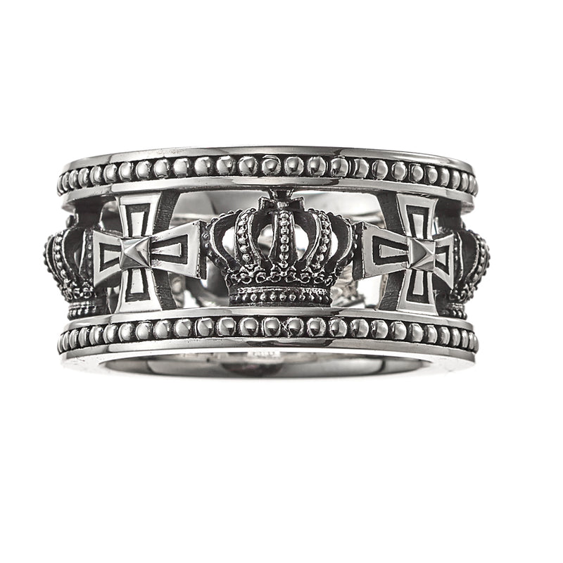 justin davis medieval wedding band ring - リング