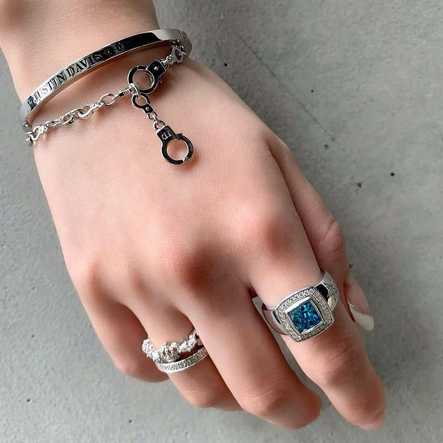 ジャスティンデイビス シルバーアクセサリー ブレスレット リング